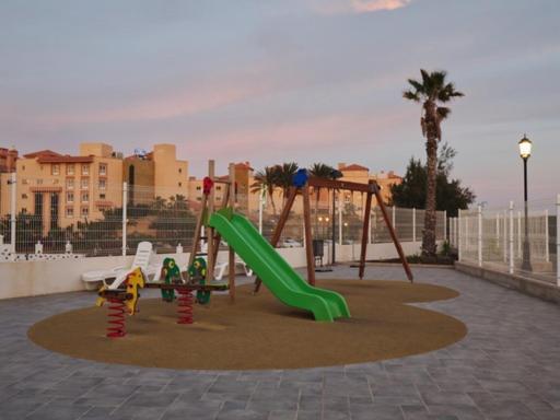 Sunny Luxury Apartment With Two Great Sunny - Level Terraces, Two Swimming Pools, In A New Complex Pueblo Majorero, Close To Fuerteventura Golf Club, Next To The Beach , Atlantico Shopping Mall And Casino In Caleta de Fuste Exterior foto