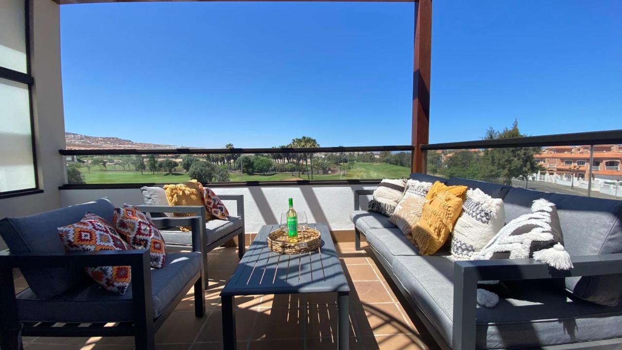 Sunny Luxury Apartment With Two Great Sunny - Level Terraces, Two Swimming Pools, In A New Complex Pueblo Majorero, Close To Fuerteventura Golf Club, Next To The Beach , Atlantico Shopping Mall And Casino In Caleta de Fuste Exterior foto